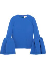 ROKSANDA Truffaut crepe top at Net A Porter